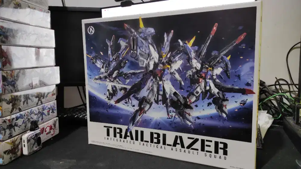 Gundam Gunpla MG Infinite Dimension x Supernova IN ERA + 1/100 Trailbz