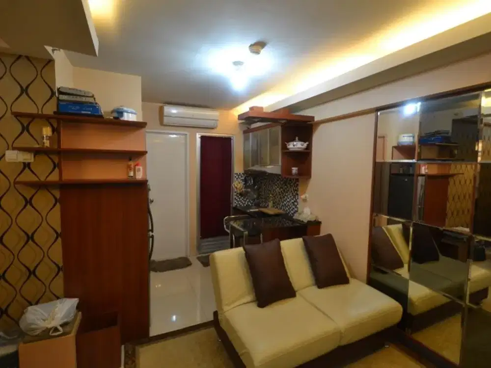 Sewa Murah Apartemen Kalibata City 1BR Tower Gaharu Full Furnished