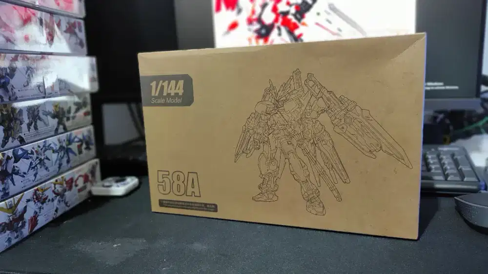 Gundam Gunpla Red Dragon 58A 1/144 HG Astray Mokit High Grade gao gao