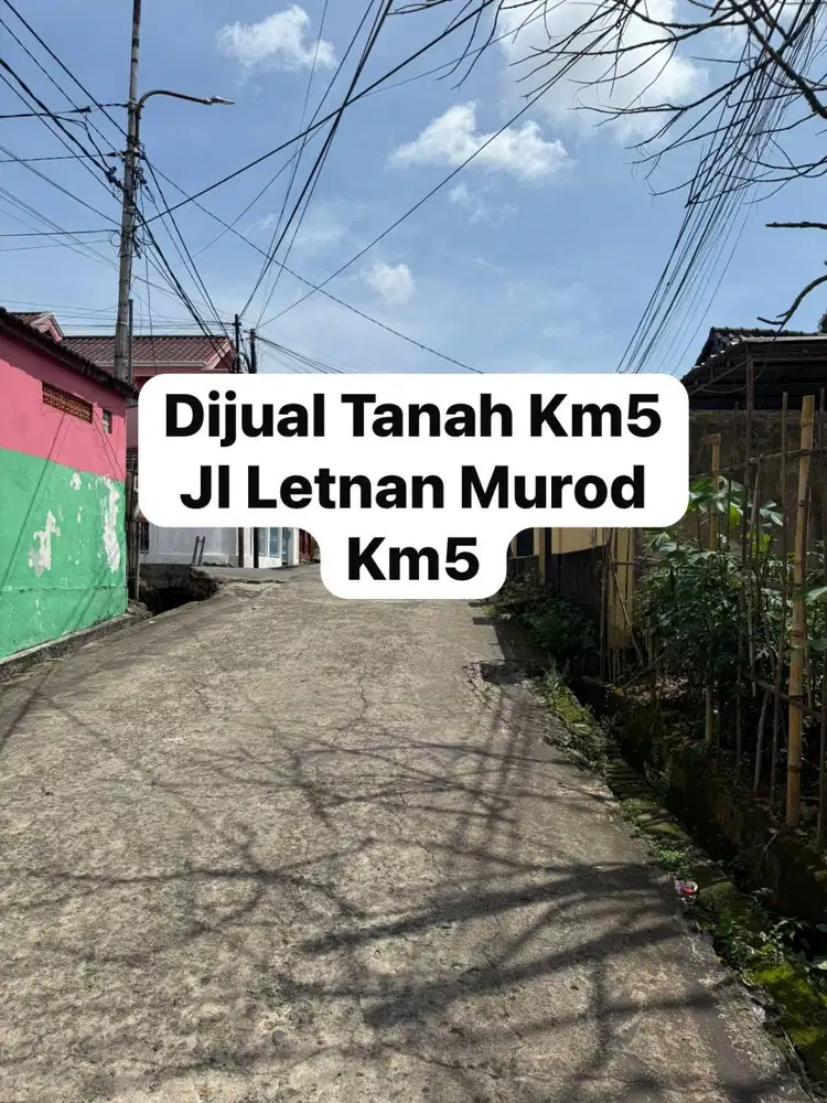 DIJUAL TANAH JL LETNAN MUROD TALANG RATU