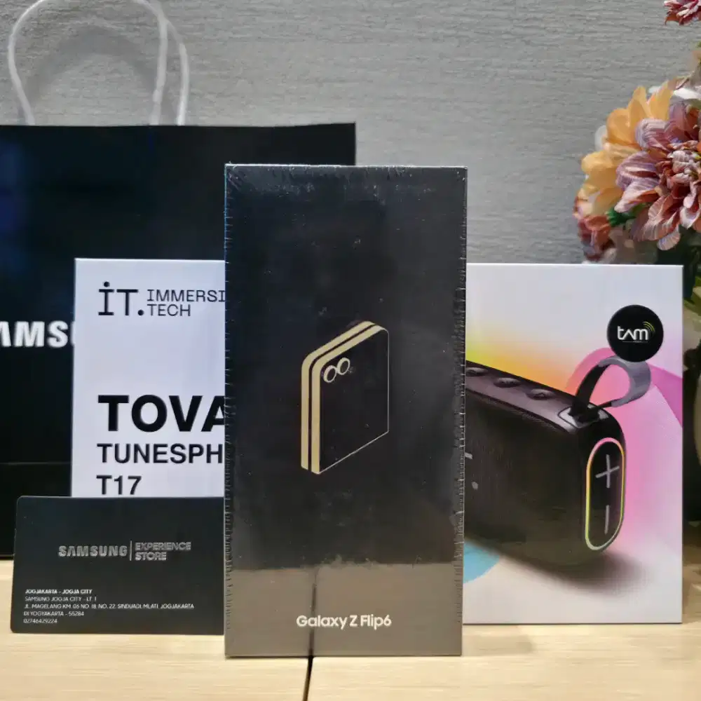 STOK TERAKHIR SAMSUNG GALAXY Z FLIP6 | KREDIT MUDAH TANPA DP