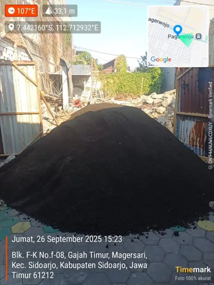 Pasir hitam biasa kualitas terbaik free ongkir