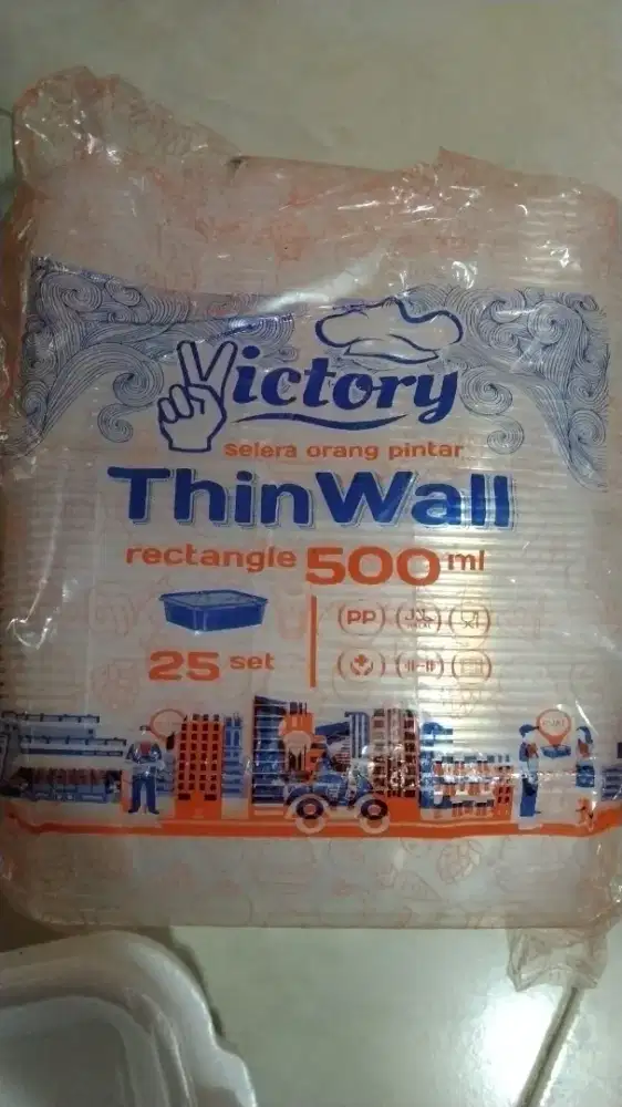 Box nasi 9, thnwall 25 box,