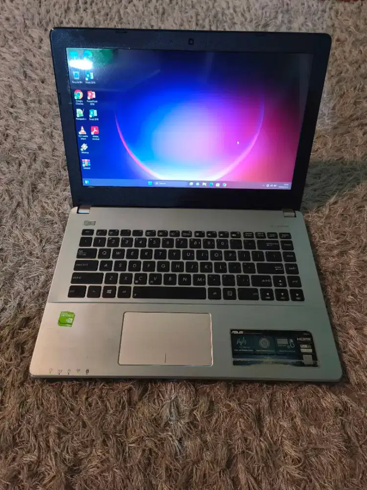 Laptop Asus core i5 gen 4 Nvidia