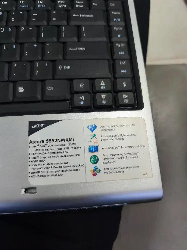 Laptop Acer Aspire 5552NWXMi