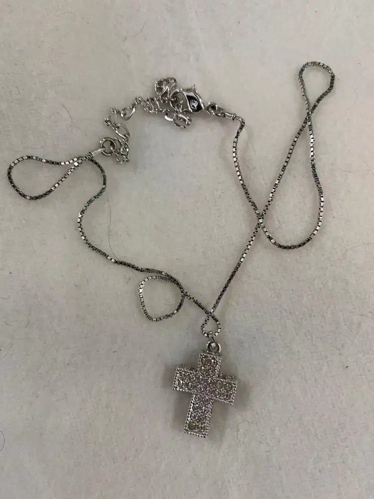 Kalung swarovski wanita asli