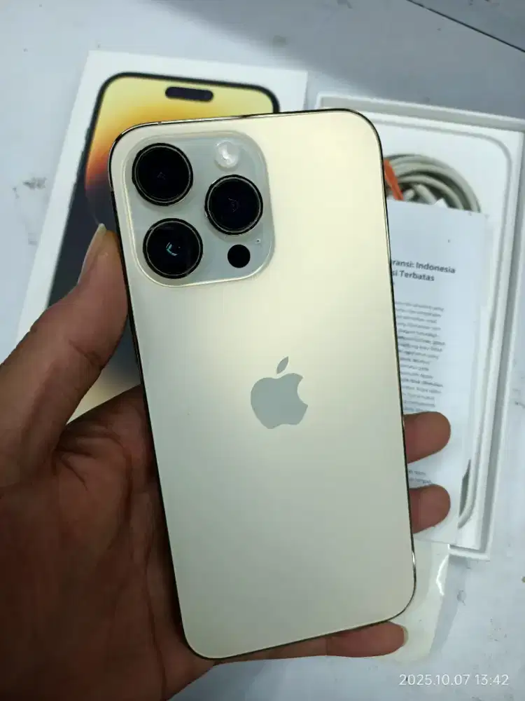 iphone 14 promax 128gb ibox gold
