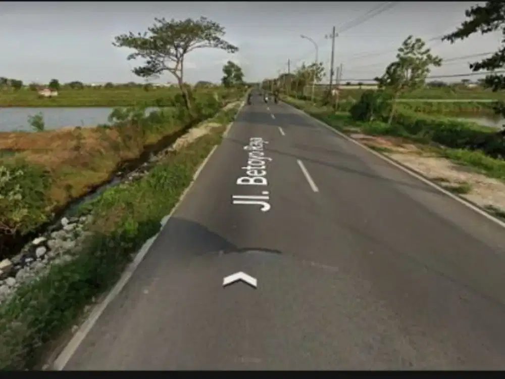 Tanah Kavling Nol Jalan Manyar, Gresik, Jawa Timur, Raya Betoyo, deket JIPEE pergudangan