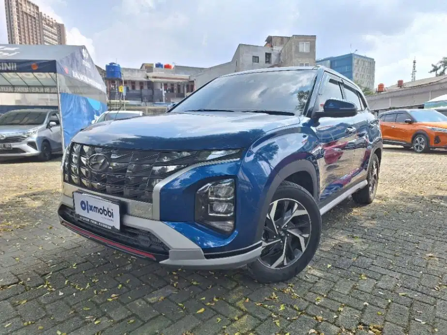 DP MURAH Hyundai Creta 1.5 Prime IVT One tone-AT 2022 Biru CSSYB