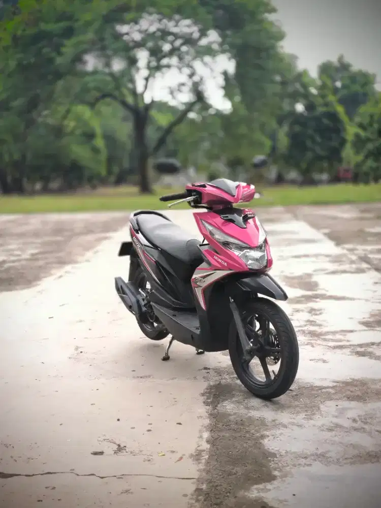 Honda Beat ESP ECO ISS Tipe Tertinggi 2018 magenta
