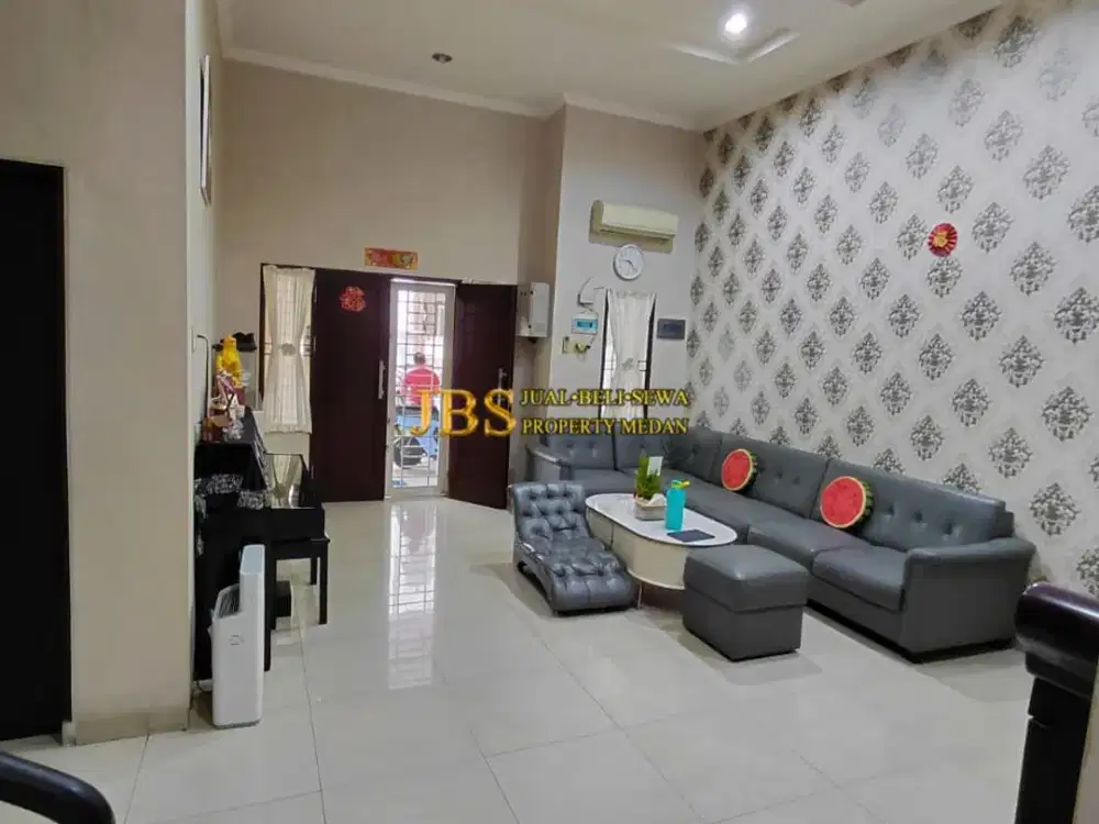 Dijual Villa Siap Huni di Komplek Cemara Asri Medan Jalan Orchid