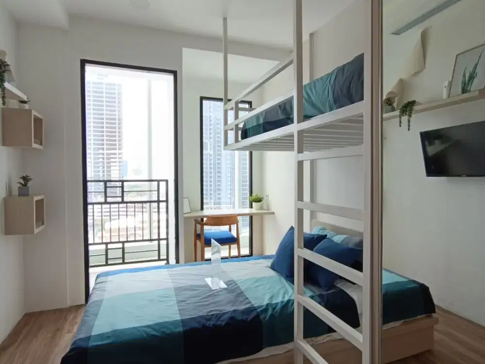 Jual Cepat Apartemen Kyo Society dekat Ubaya Studio Unfurnish