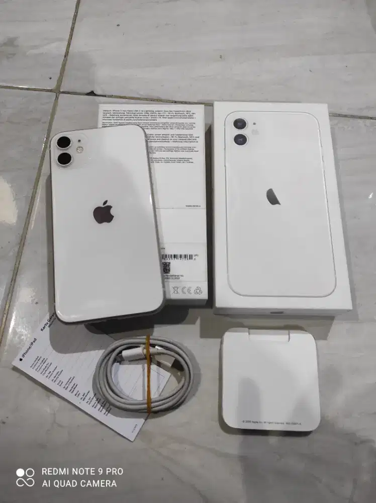 iPhone 11 64GB iBox SA/A BH 84% Fullset Original
95% Mulus, No Minus