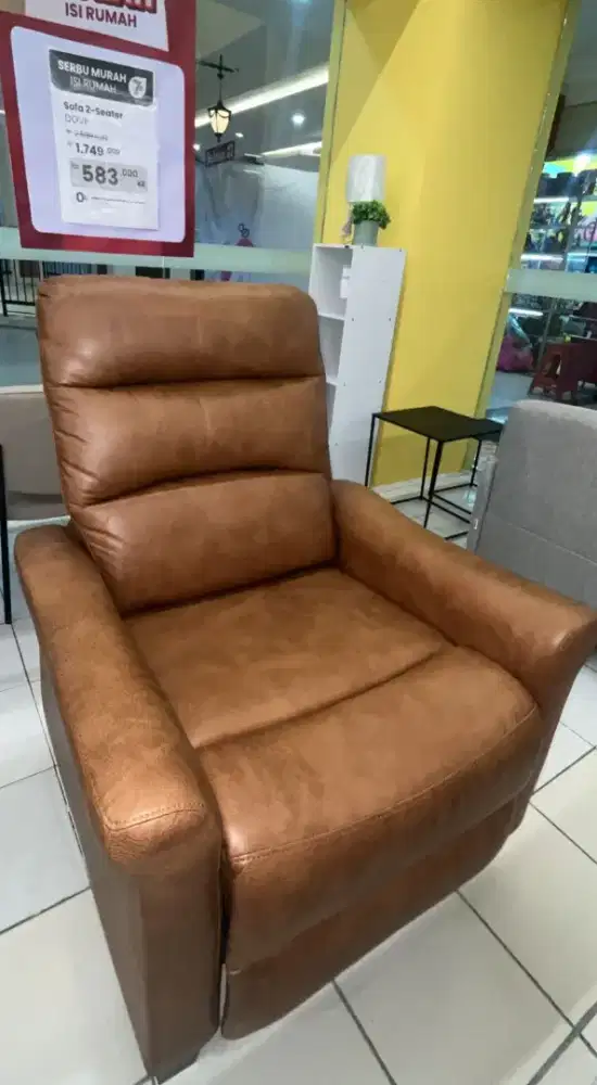 Sofa puch back recline