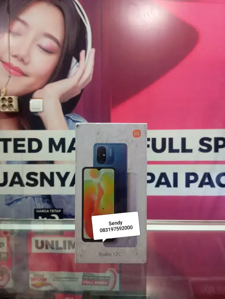 PROMO HP MURAH REDMI 12C 4/128