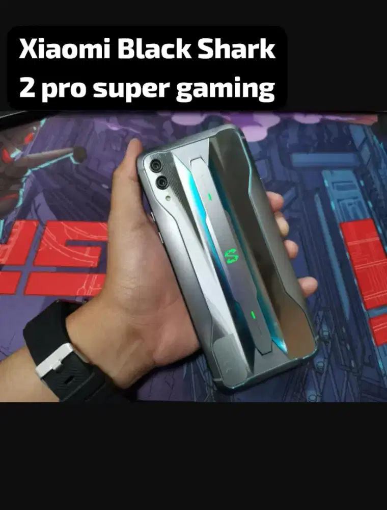 xiaomi blackshark 2 pro 8/128 super amoled gaming nyus siap pakai