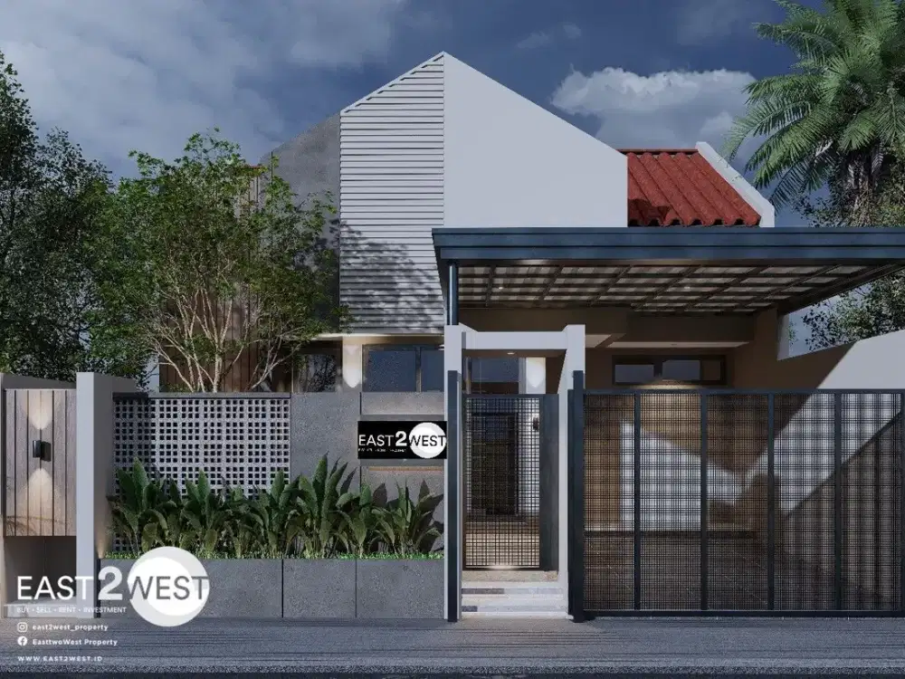 Jual Rumah Griya Loka BSD City Tangerang Selatan Unit Baru Bagus Cantik Strategis