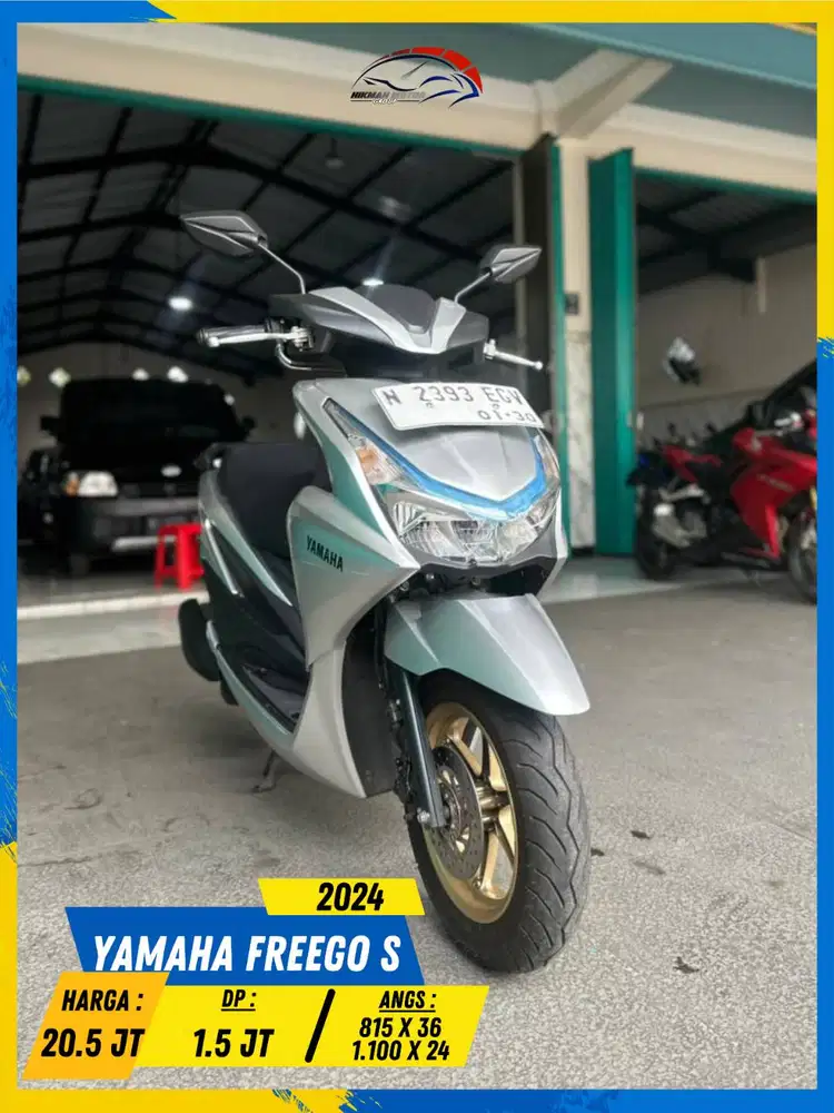 YAMAHA FREEGO S 2024 LIKE NEW MASZEHH HIKMAH MOTOR KEPUH