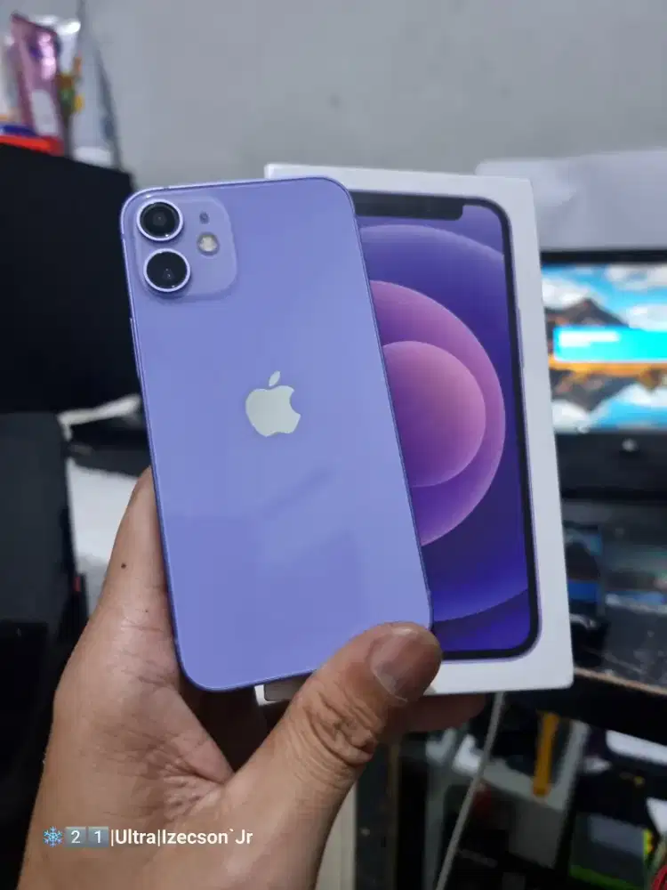 iPhone 12 Mini 128GB KH/A, Fullset
90% Mulus, All Operator, Layar Ori