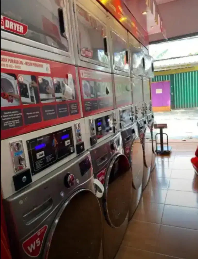 Dibutuhkan karyawan laundry coin wanita