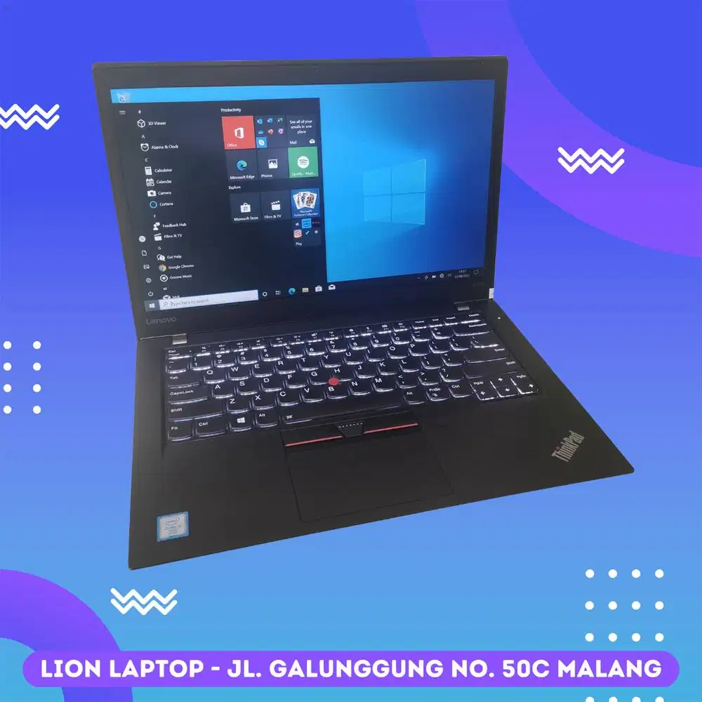 RAM 8GB SSD 256GB Core i5 Touchscreen SLIM Lenovo Thinkpad T470s [07|1