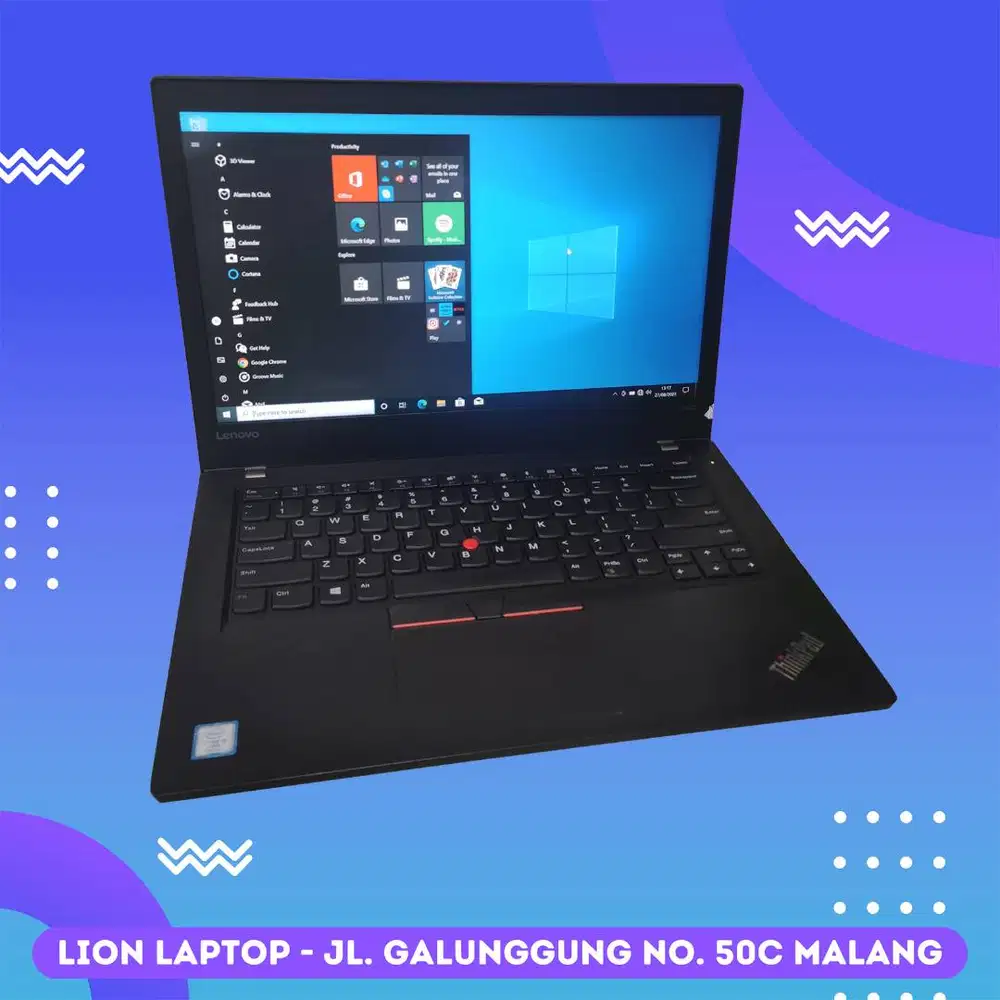 RAM 16GB Core i5 Gen7 SSD 256GB Lenovo Thinkpad T470 [07|10]