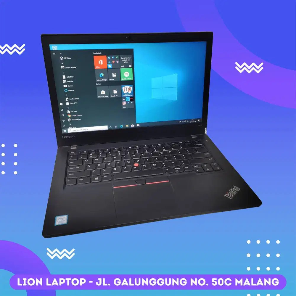 Core i7 RAM 8GB SSD 256GB Touchsceen Lenovo Thinkpad T470 [07|10]