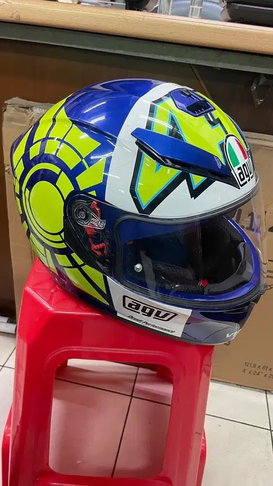 Helm AGV K3 SV Winter Test (Rare Item)