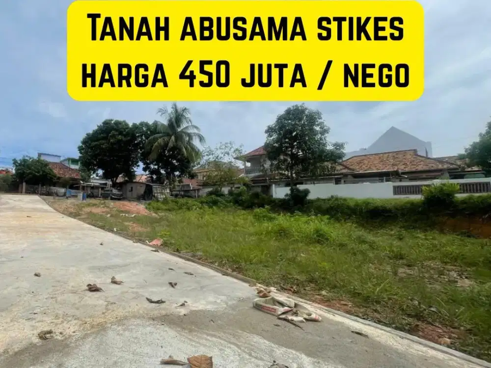 JUAL TANAH CEPAT ABUSAMA DEKAT KAMPUS AKBID PALEMBANG