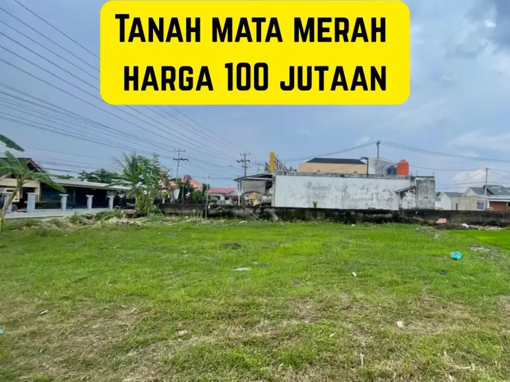JUAL TANAH DEKAT PUSRI MATA MERAH PALEMBANG