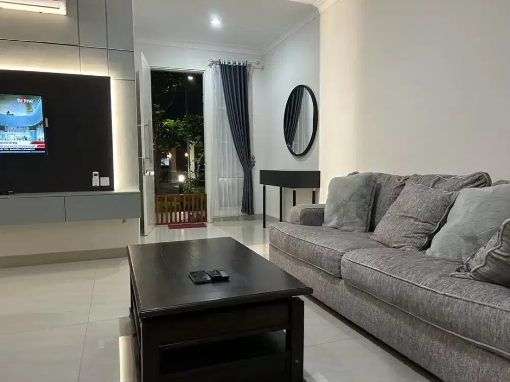 Dijual Rumah Hunian Modern Minimalis Nyaman Full Furnish Lokasi di Podomoro Park Cluster Anapuri Bandung
