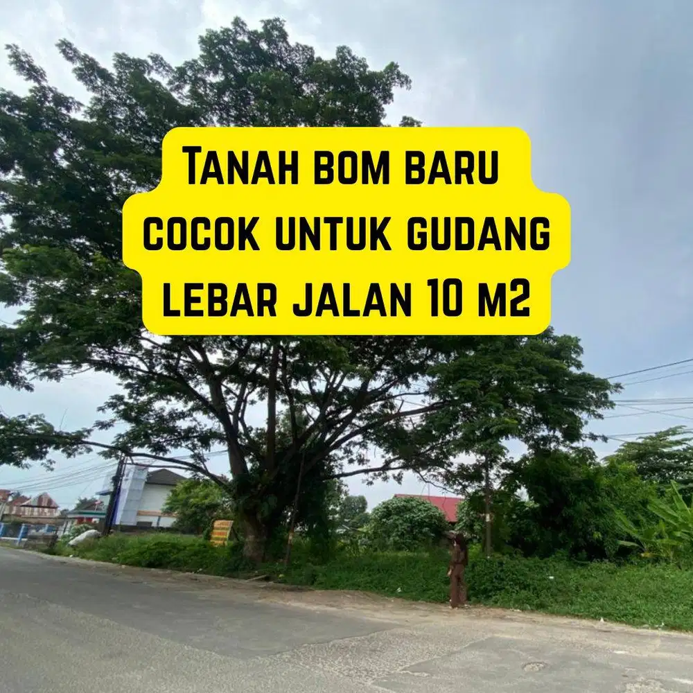 JUAL CEPAT TANAH COCOK UNTUK GUDANG PALEMBANG