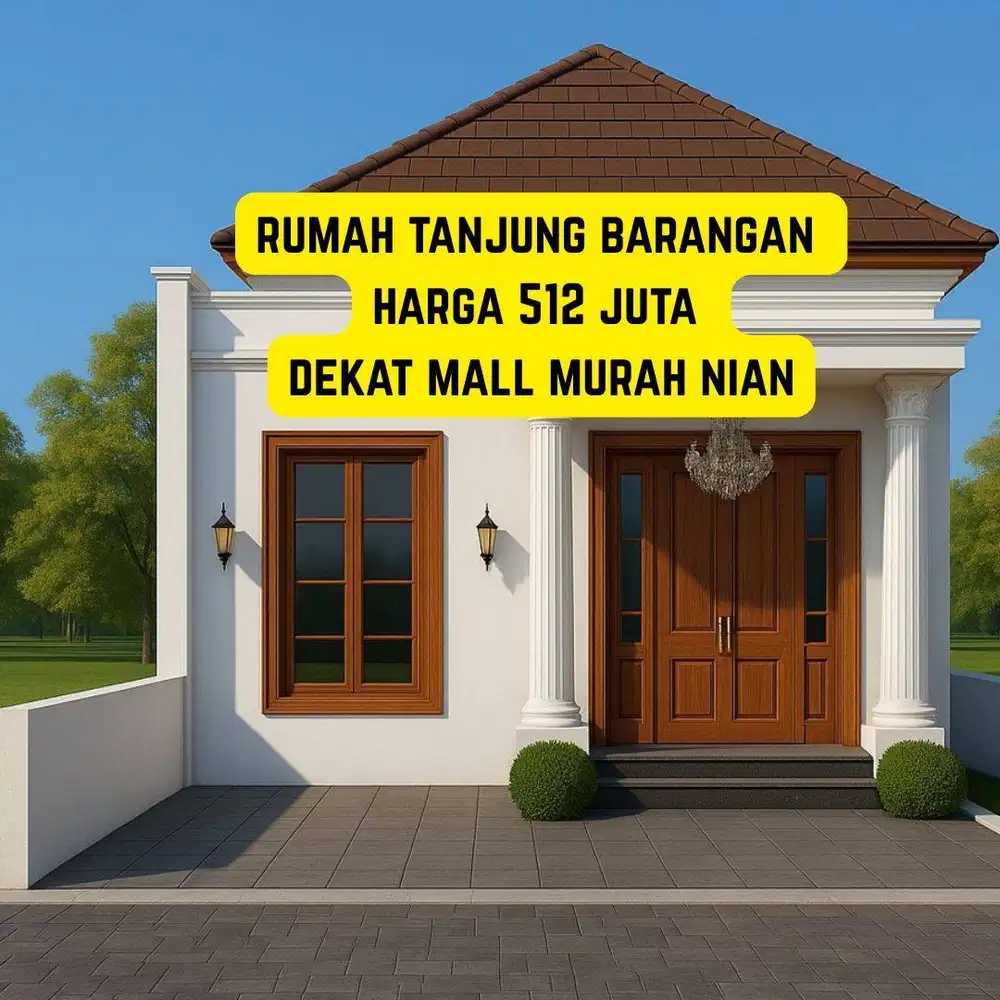 JUAL RUMAH TANJUNG BARANGAN DEKAT PAK WALIKOTA PALEMBANG