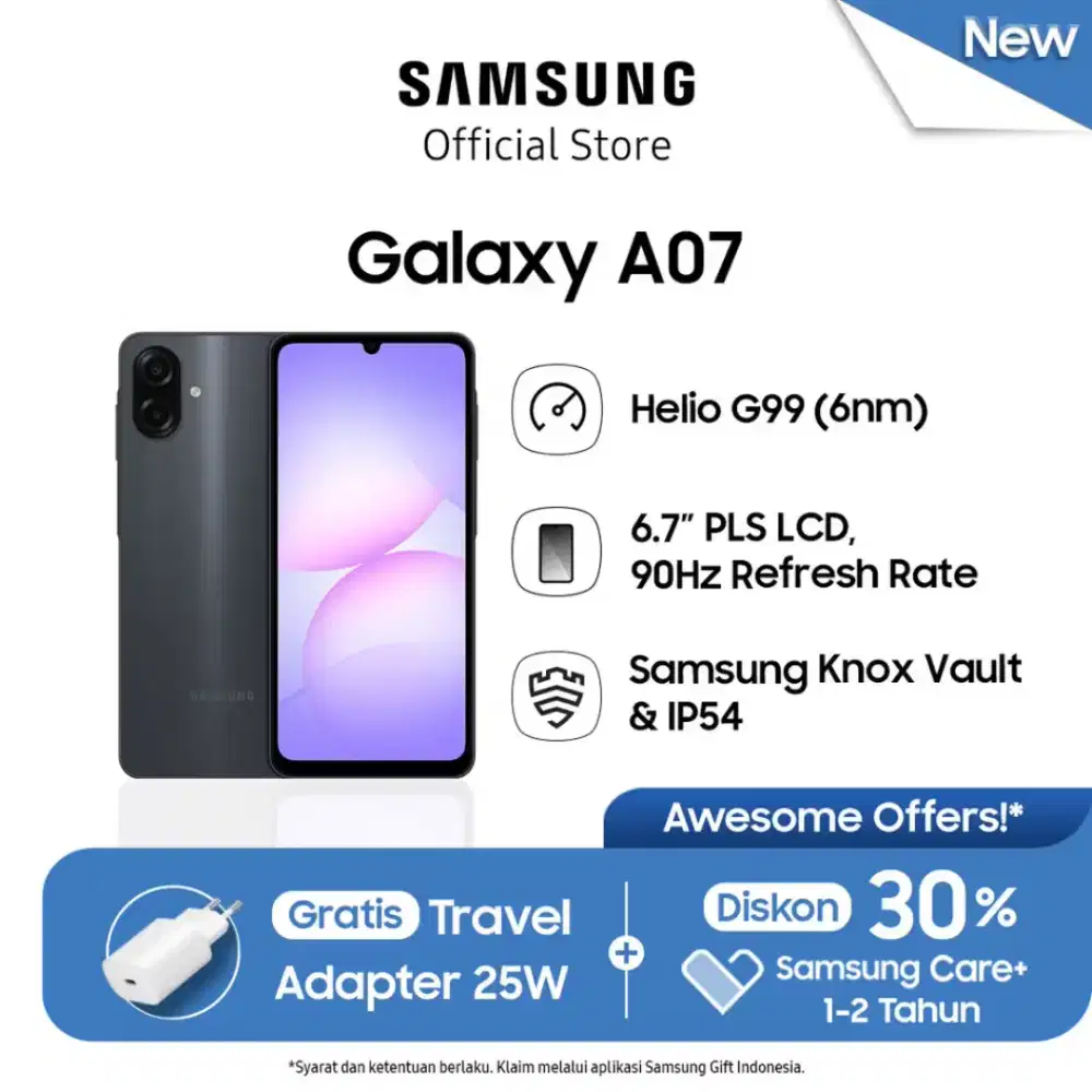 SAMSUNG A07 4/128