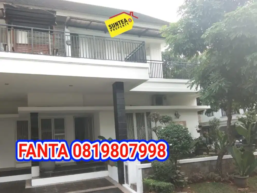 Rumah Luas dan di Hook Emerald Bintaro sektor 9 Jual Cepat