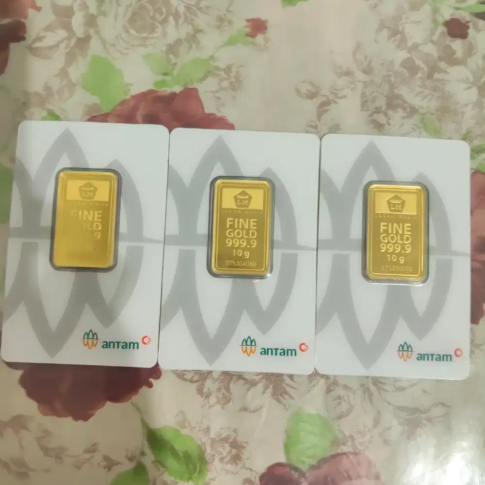 Jual Logam Mulia Emas Antam pecahan 10 gram th 2025
