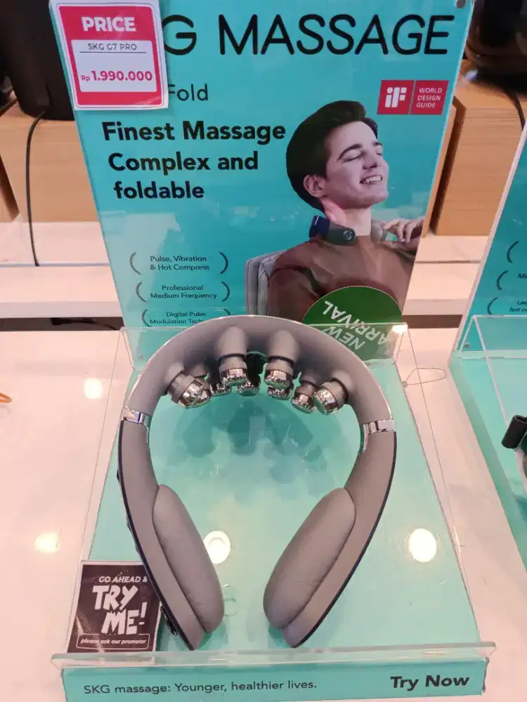JUAL SKG MASSAGE PRO E NECK NEW