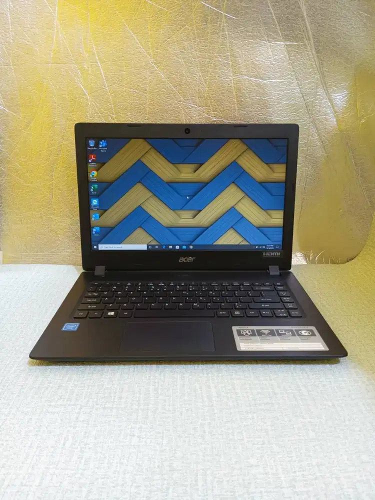 Acer Aspire A314-31 Celeron N3350 Ram 4Gb Ssd 128Gb Siap Pakai
