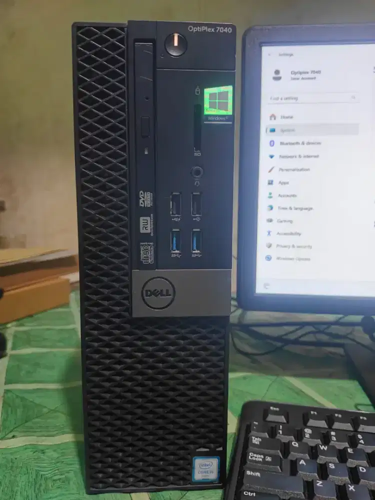 PC Dell OptiPlex 7040 Core i5 Gen 6 – SSD NVMe 256GB + HDD 500GB