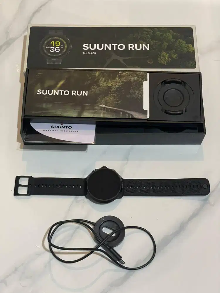 Suunto Run Like New Baru 1 Minggu Fullset Garansi 2 Tahun