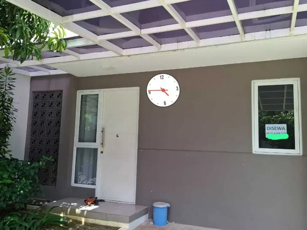 DISEWAKAN RUMAH MINIMALIS CLUSTER DAYANA