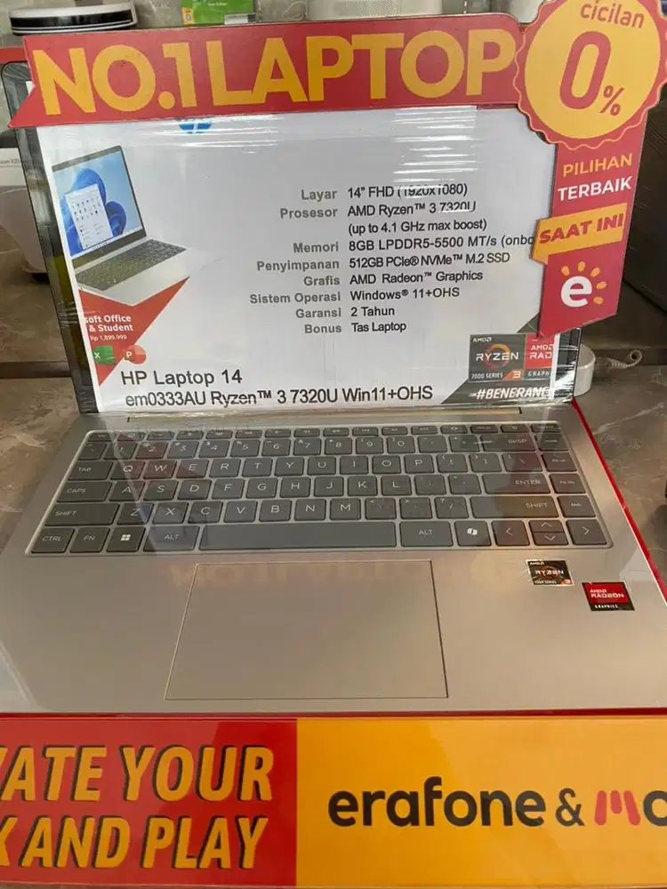 HP14-EM0321AU /ACER /LENOVO /ASUS /ADVAN /ZYREX