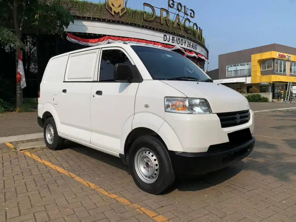 JUAL MURAH!! SUZUKI APV 1.5 BLINDVAN AC PS MT 2022 PUTIH KM 49RB