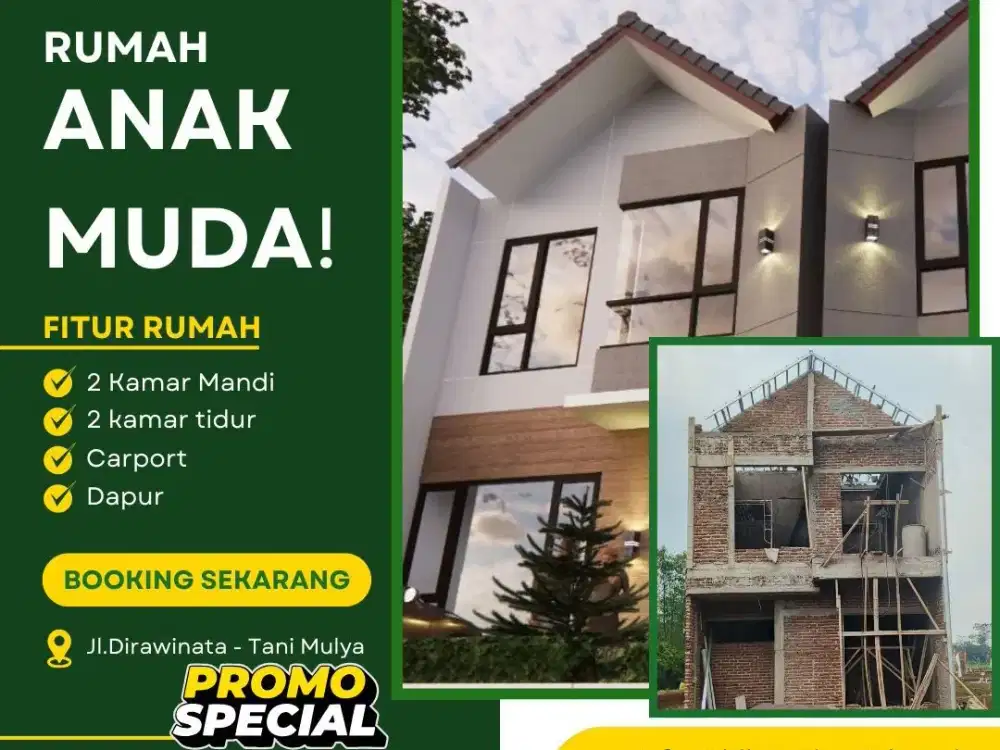 Rumah Nyaman Gratis SHM dekat Kantor KBB Bandung Barat