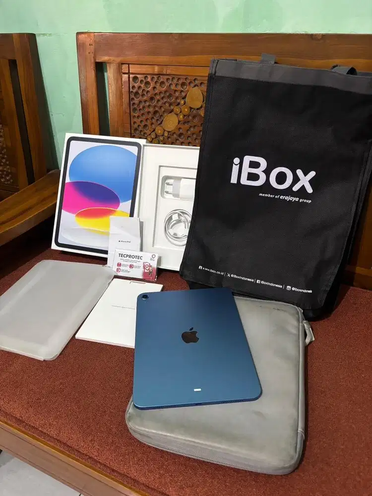 NEGO TIPIS iPad Gen 11 Blue 128gb Wifi Only iBox PA/A GARANSI ON