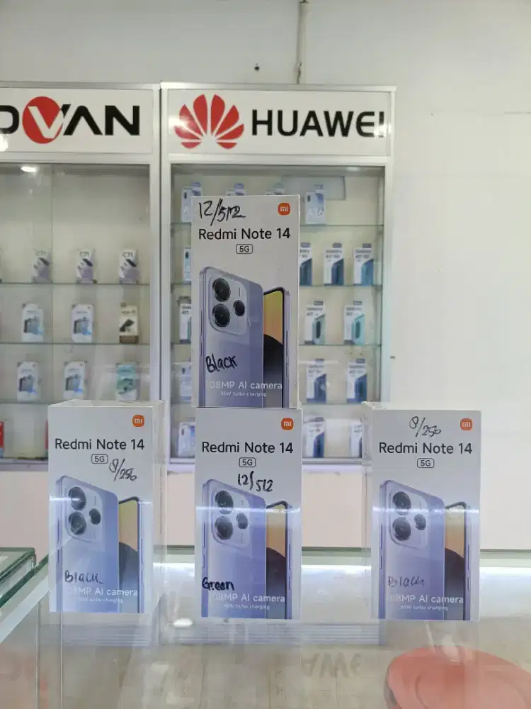 Redmi Note 14 5G (12/512 & 8/256) Baru Resmi Xiaomi²