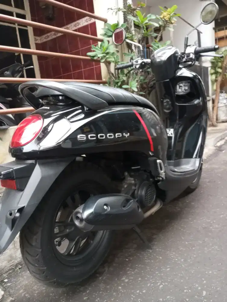 Honda Scoopy Fi Donat THN 2021 Istimewa Original Mulus Siap Pakai