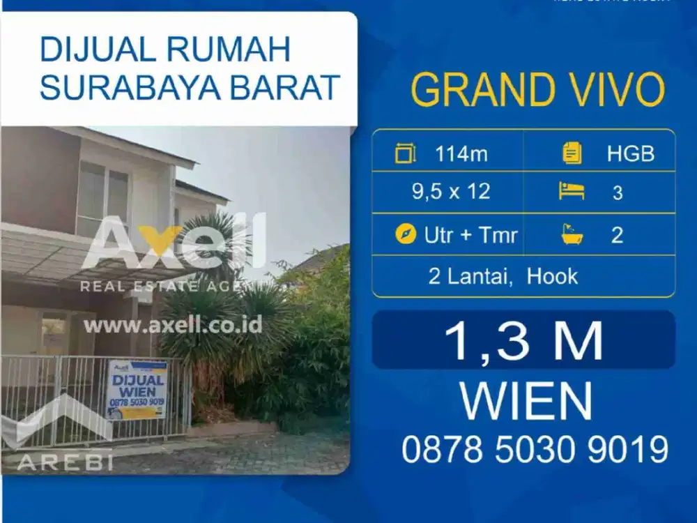 Rumah Grand Vivo Dijual