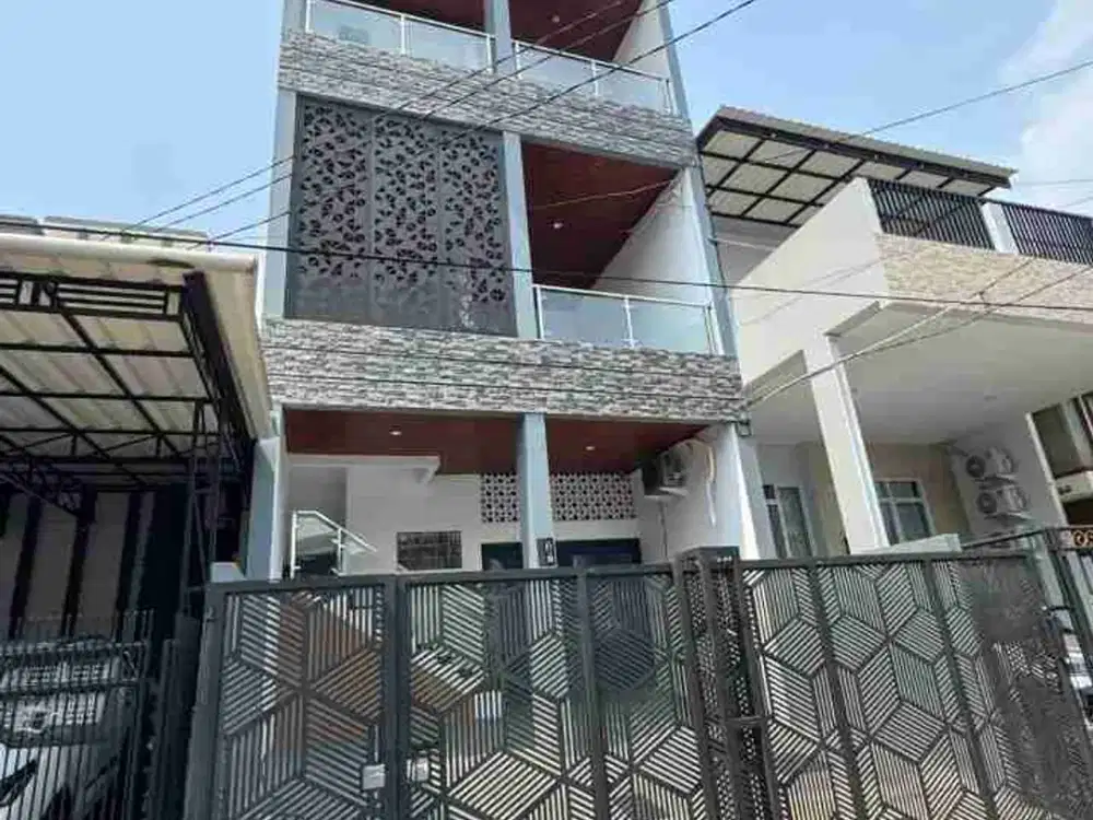 rumah minimalis 3 lantai bagus