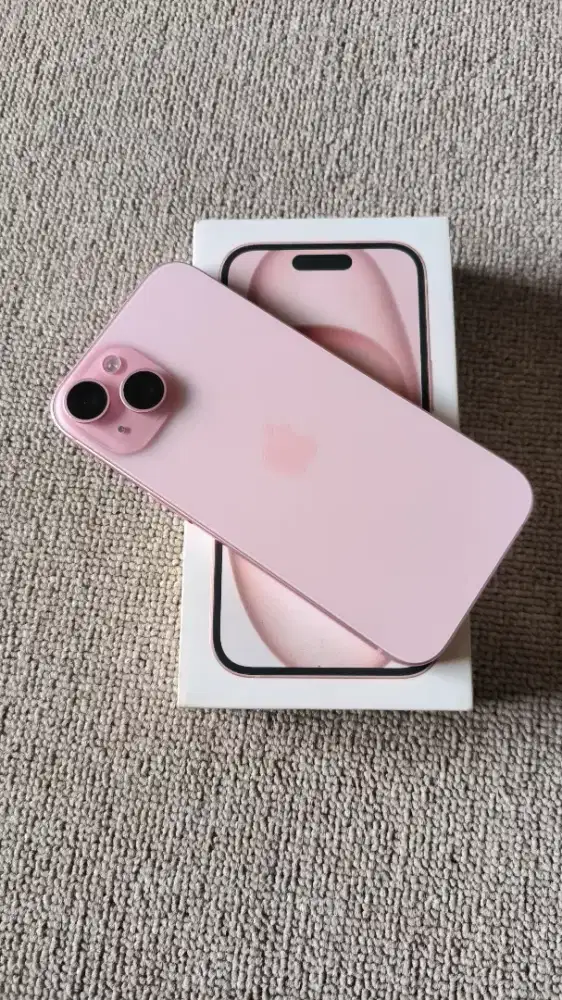 Iphone 15 pink 128gb ibox